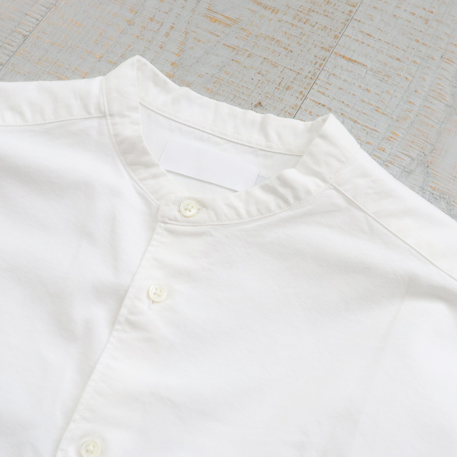 Graphpaper(グラフペーパー) Oxford Oversized Band Collar Shirt