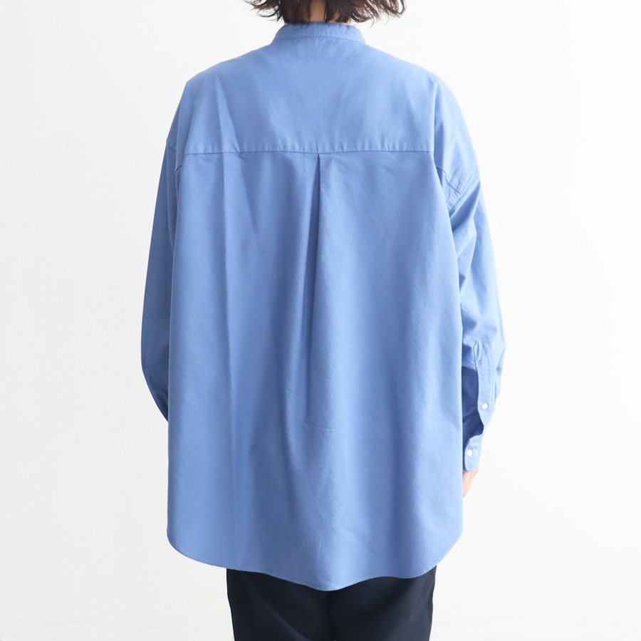 Graphpaper(グラフペーパー) Oxford Oversized Band Collar Shirt