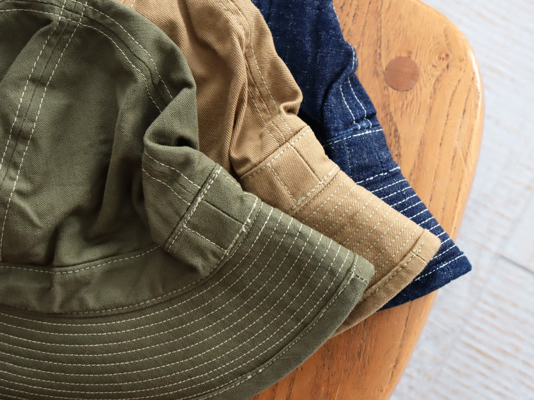 orSlow US NAVY HAT デニムハット　バケットハット　サイズ1