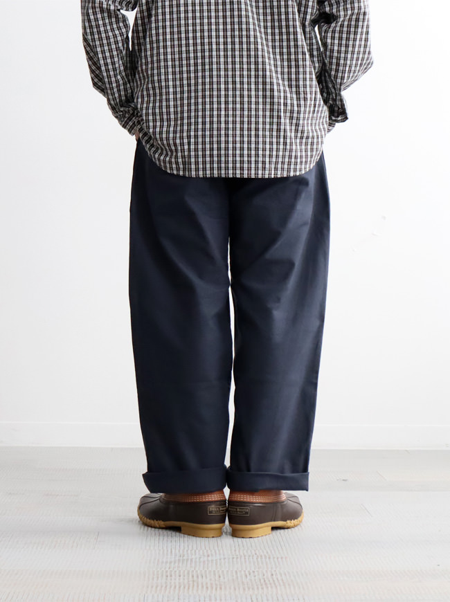 YAECA LIKE WEAR　US NAVY PANTS WIDE (23633) -ナイモノねだり