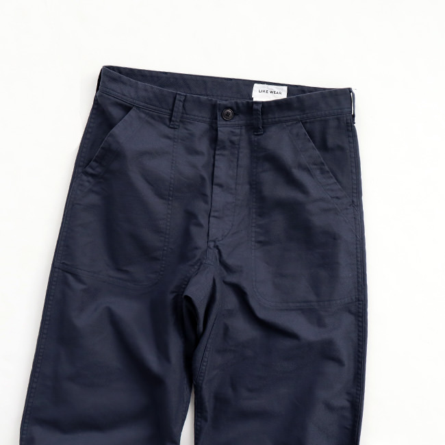 YAECA LIKE WEAR　US NAVY PANTS WIDE (23633) -ナイモノねだり