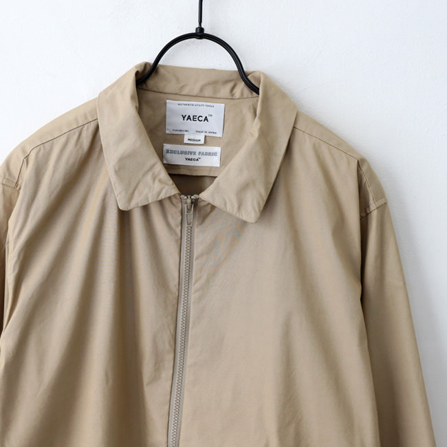 YAECA　ZIP SHIRT (12402)