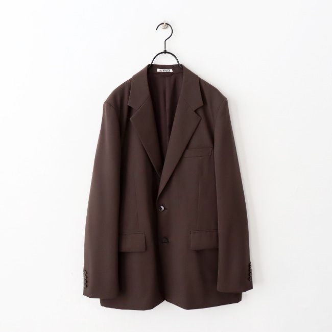 AURALEE オーラリー LIGHT WOOL MAX GABARDINE JACKET