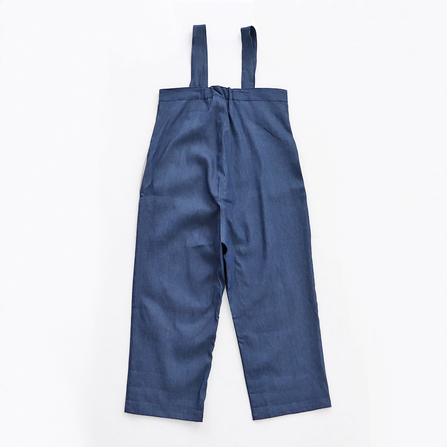 Yarmo (ヤーモ)　High Rise Brace Trousers (サロペットパンツ）