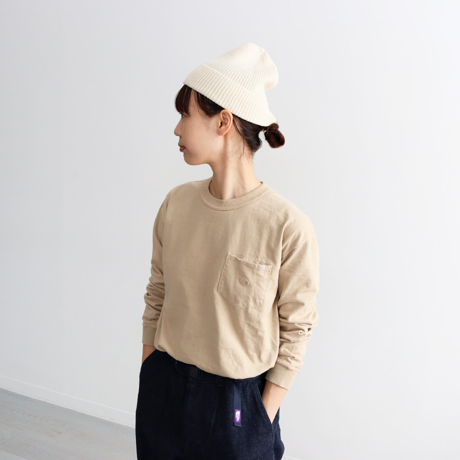 THE NORTH FACE PURPLE LABEL (ザ ノースフェィス パープルレーベル) 7oz Long Sleeve Pocket Tee