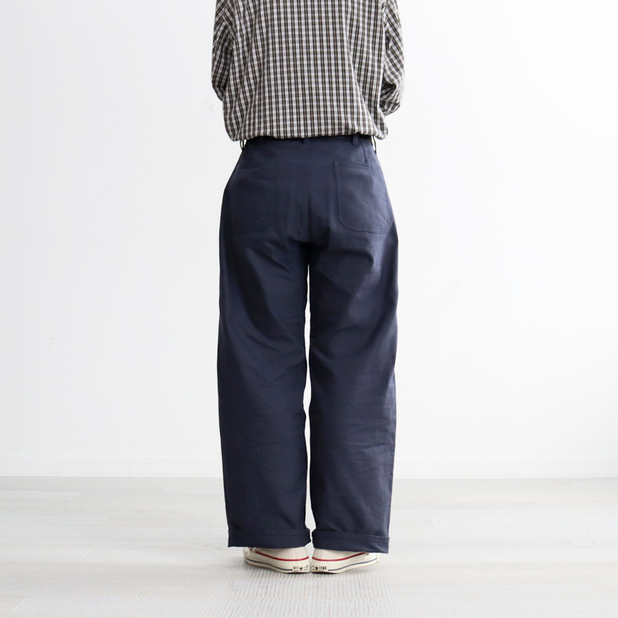 YAECA LIKE WEAR　US NAVY PANTS WIDE (23633) -ナイモノねだり