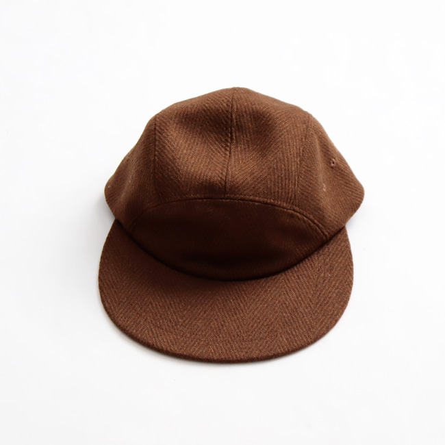 NOROLL（ノーロール) HONK HERRINGBONE TWEED CAP 