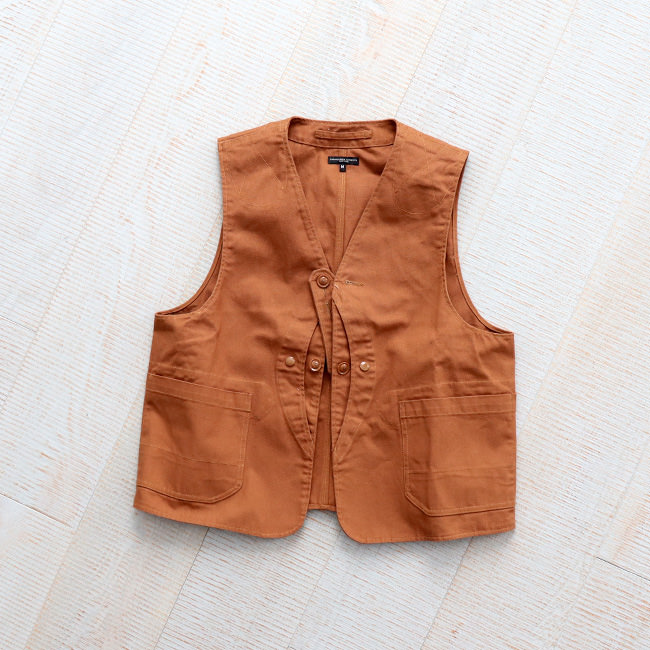 ENGINEERED GARMENTS(エンジニアードガーメンツ) Upland Vest - Brown