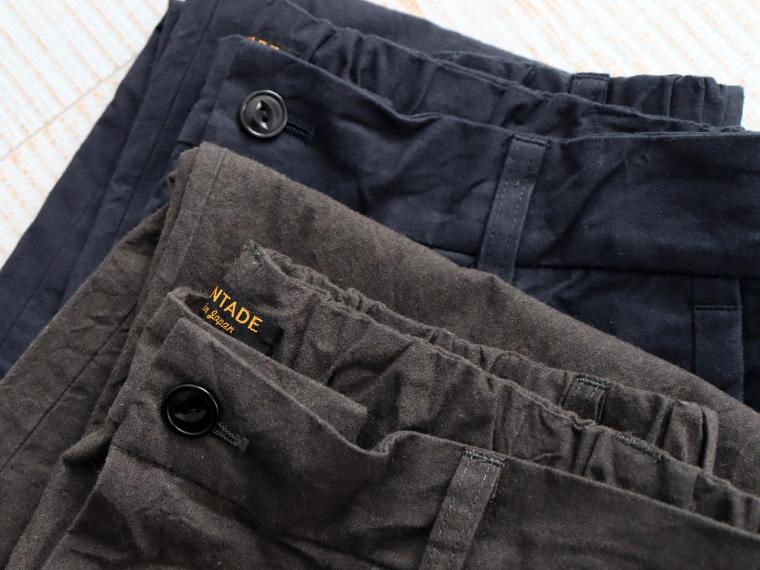 A Vontade (アボンタージ) 1 Tuck Easy Trousers VTD-0470-PT2