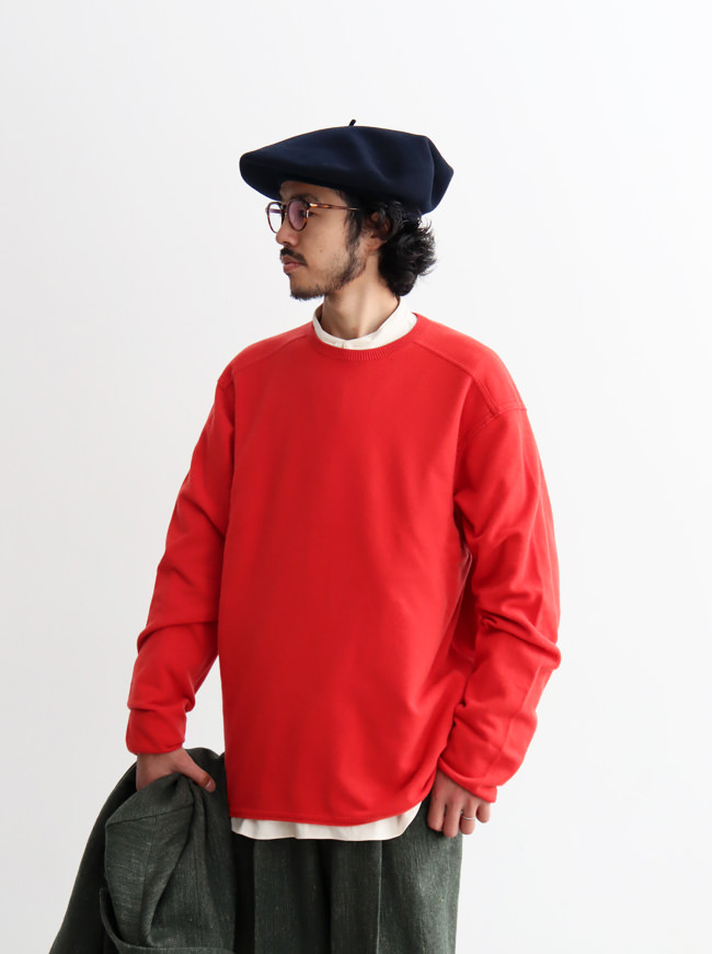 AURALEE オーラリー FELTED WOOL KNIT P/O