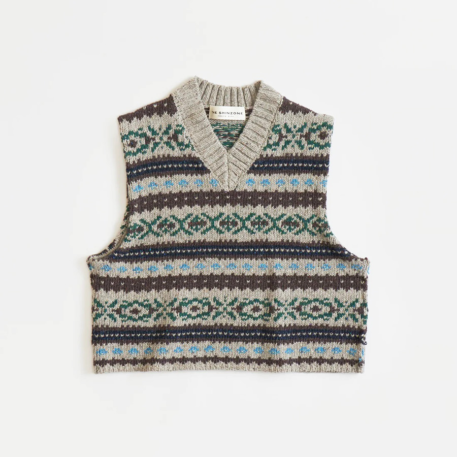 THE SHINZONE(ザ シンゾーン) FAIR ISLE VEST