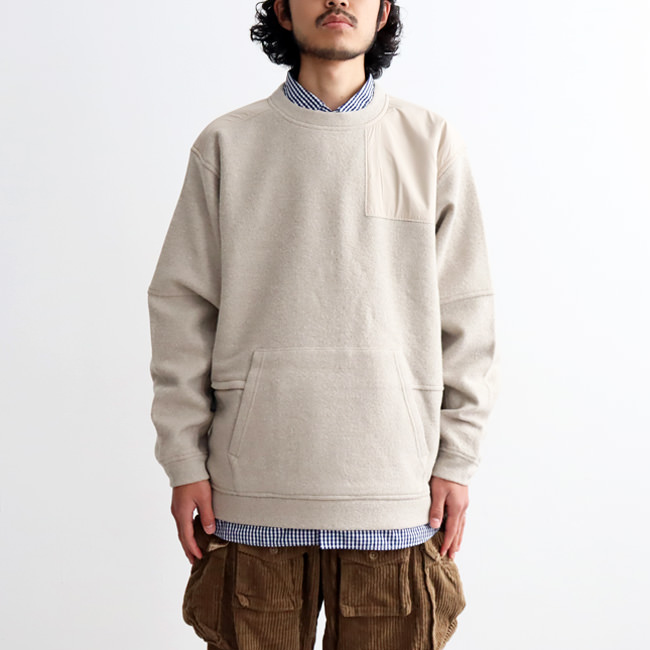 THE NORTH FACE PURPLE LABEL　Wool Field Pullover Crewneck