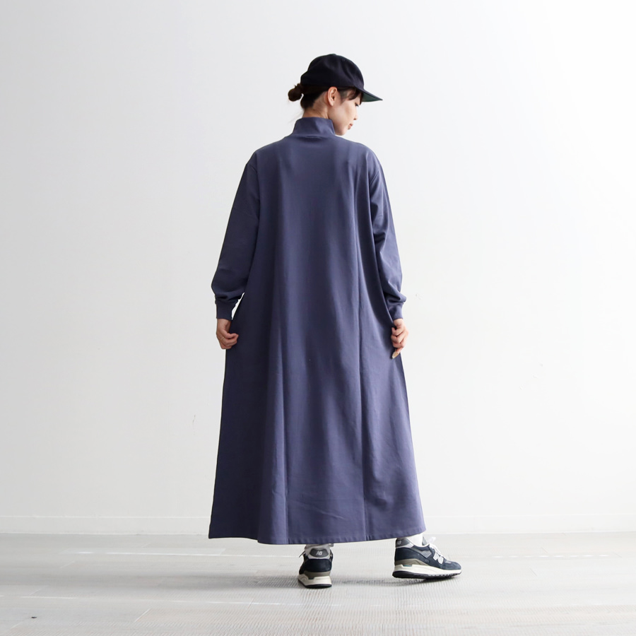Graphpaper(グラフペーパー) Cotton Light Terry High Neck Dress