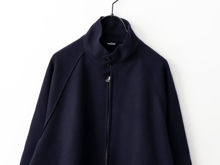 maillot mature(マイヨマチュア) Melton Swing Jacket (メルトン