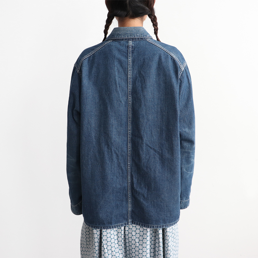 chimala (チマラ) カバーオールジャケット - DENIM CHORE JACKET