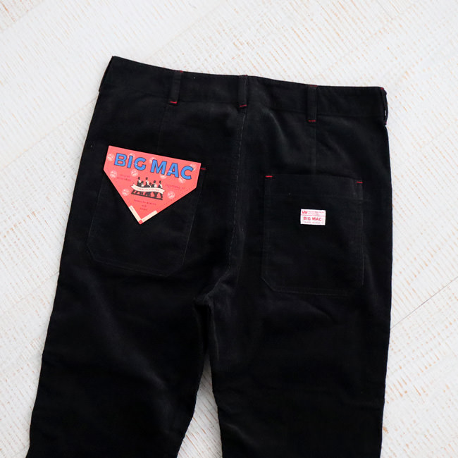 BIG MAC　CORDUROY CROPPED BAKER PANTS