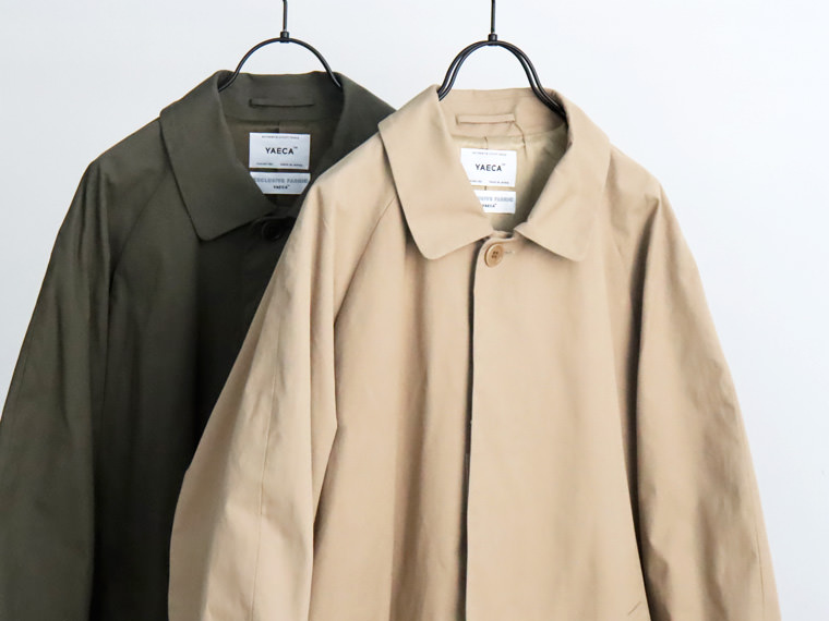 YAECA　SOUTIEN COLLAR COAT - STANDARD (13552)