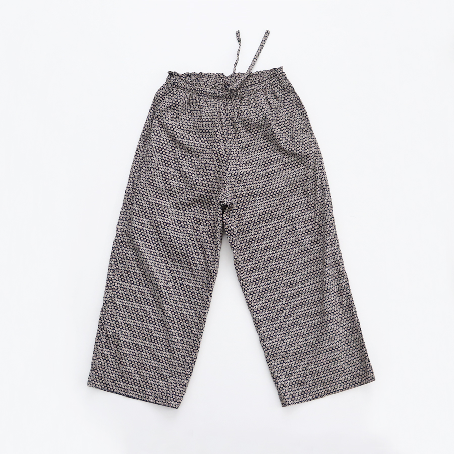 TOUJOURS (トゥジュー)　Pajama Pants (クラシックフラワー・パジャマパンツ)