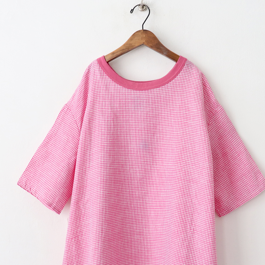 ≪Special Order≫ maillot (マイヨ) G/S Linen Back Tuck Half