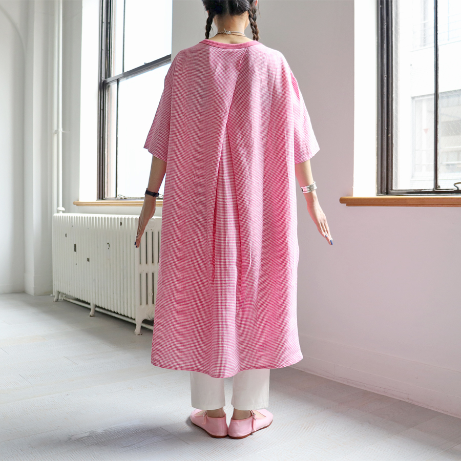 ≪Special Order≫ maillot (マイヨ) G/S Linen Back Tuck Half