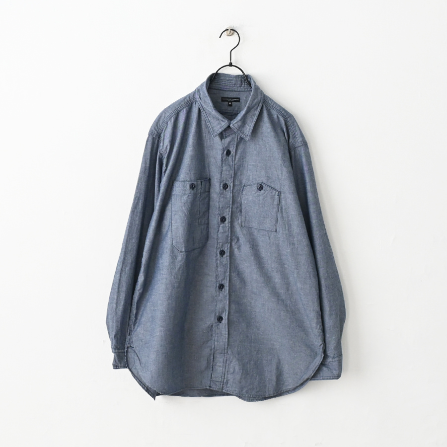 ENGINEERED GARMENTS(エンジニアードガーメンツ) Work Shirt - Cotton Chambray