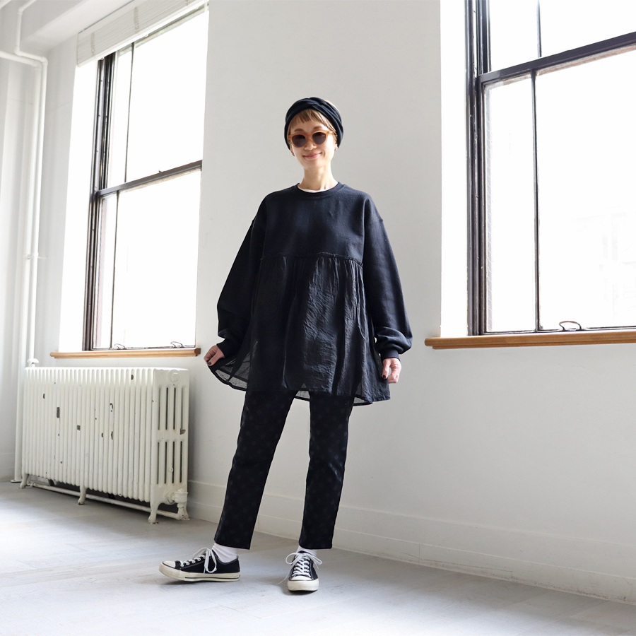 TRAVAIL MANUEL(トラバイユマニュアル) T/Wトロ ラップパンツ