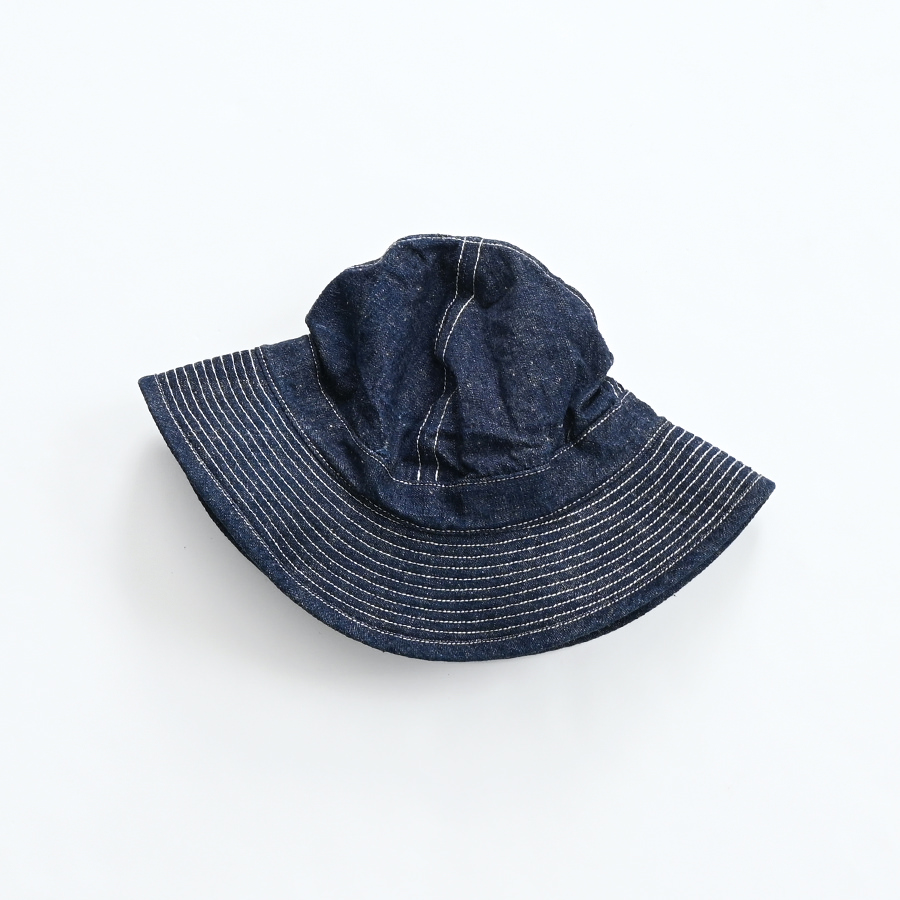 orslow スウェードハット　US NAVY HAT サイズ1 orSlow - 【再販売通知受付可能】U.S Navy Hat(DENIM) | ACRMTSM