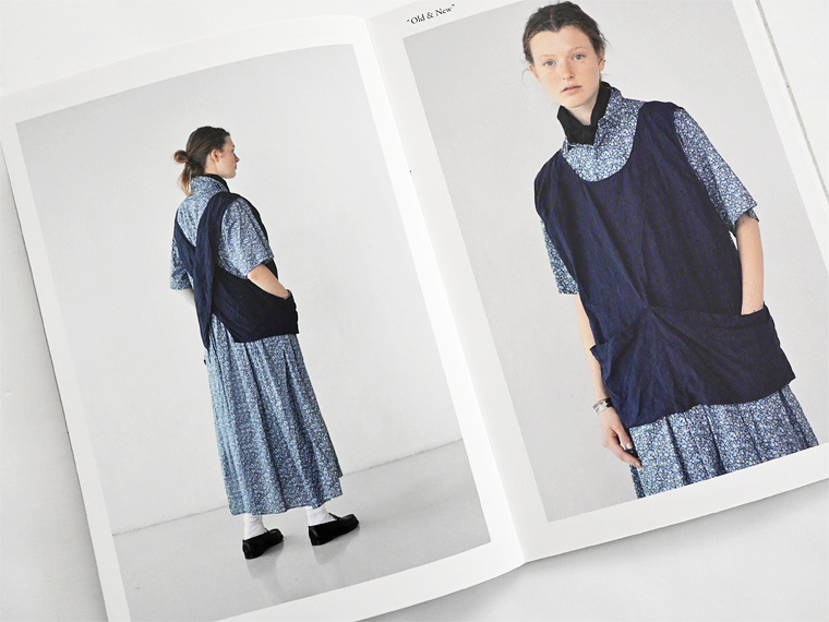TOUJOURS (トゥジュー) Short Sleeve Classic Gathered Dress