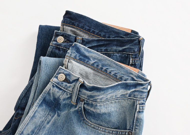 A VONTADE(アボンタージ) 5 Pocket Jeans -FADE BLUE- VTD