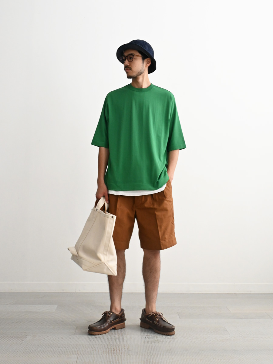 maillot mature (マイヨマチュア) Crew Half-Sleeve Tee (クルー