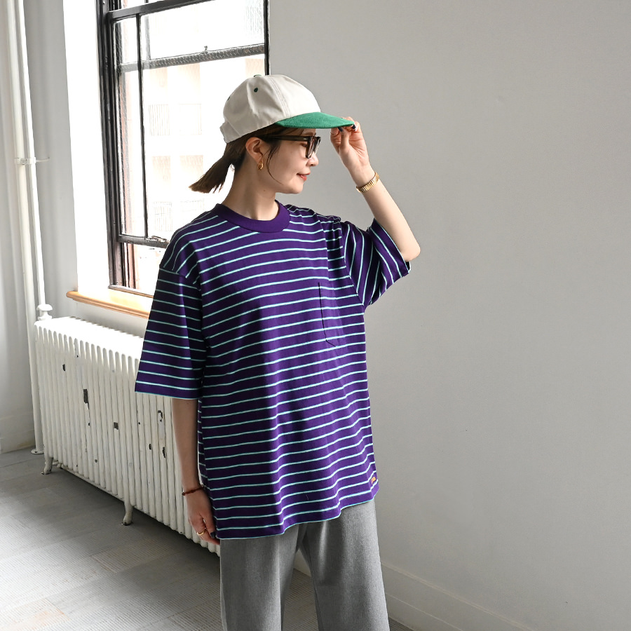 90s L.L.Bean 鹿子ボーダーTシャツ M - メルカリ