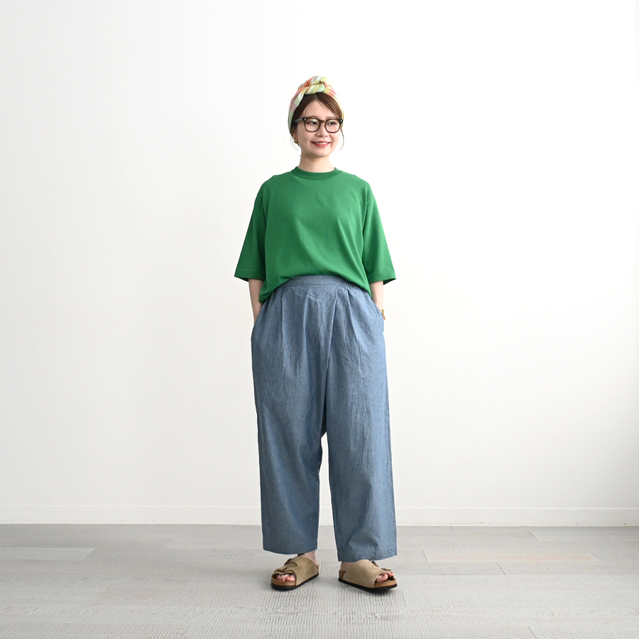 maillot mature (マイヨマチュア) Crew Half-Sleeve Tee (クルー