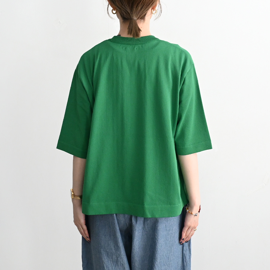 maillot mature (マイヨマチュア) Crew Half-Sleeve Tee (クルー