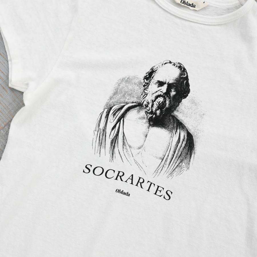 Spick&Span OBLADA/オブラダ SOCRATESTEE新品タグつき 一部店舗+WEB限定》OBLADA / オブラダ SOCRATES TEE（Tシャツ