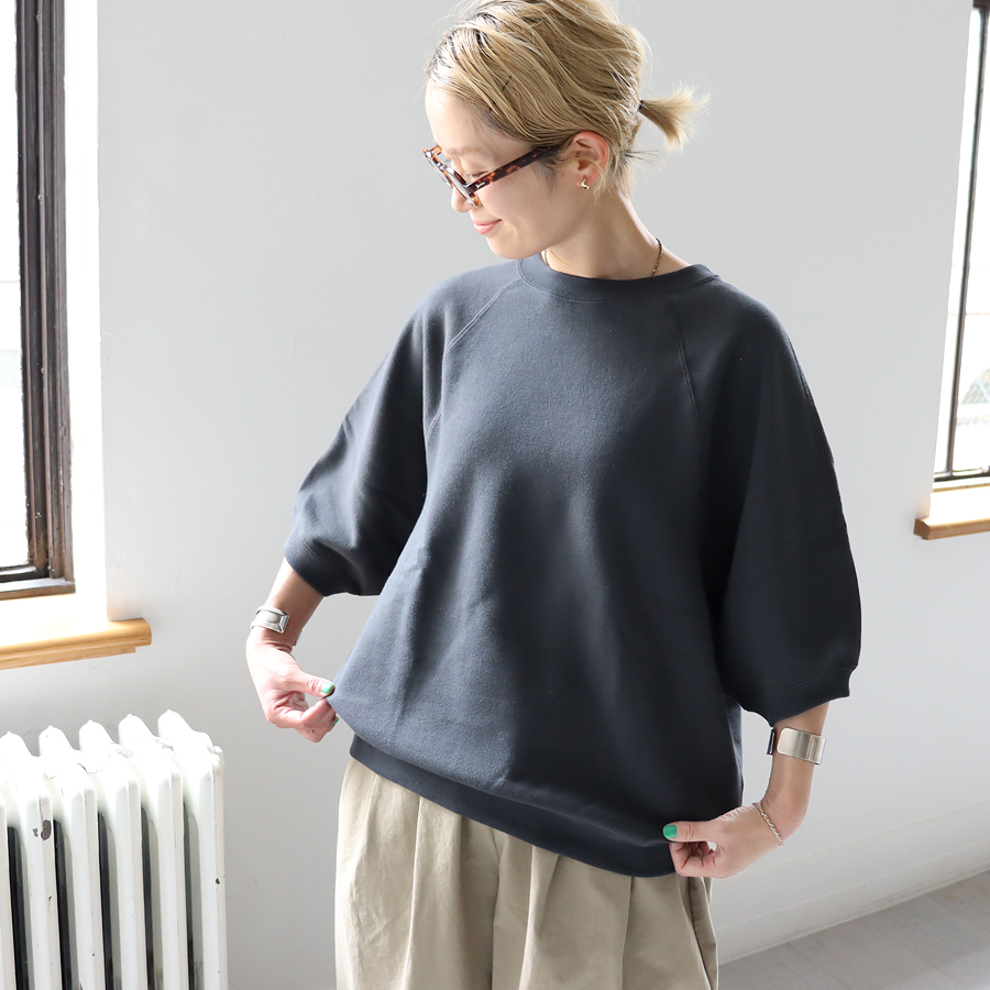 4/7深夜迄価格【AMERICANA】ボリュームスリーブSWEAT SHIRTS 4/7深夜迄価格【AMERICANA】ボリュームスリーブSWEAT SHIRTS