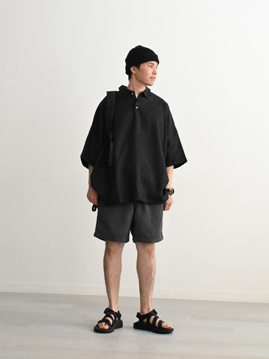 美品 maillot マイヨ 麻 リネン matureマチュレ ビッグ