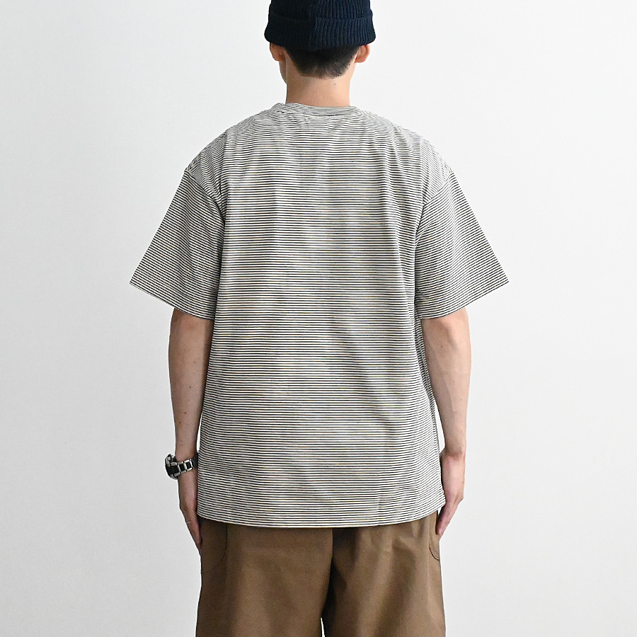新品未使用タグ付A Vontade Compact BorderT-Shirts A VONTADE アボンタージ コンパクトボーダーTEE - SE7EN