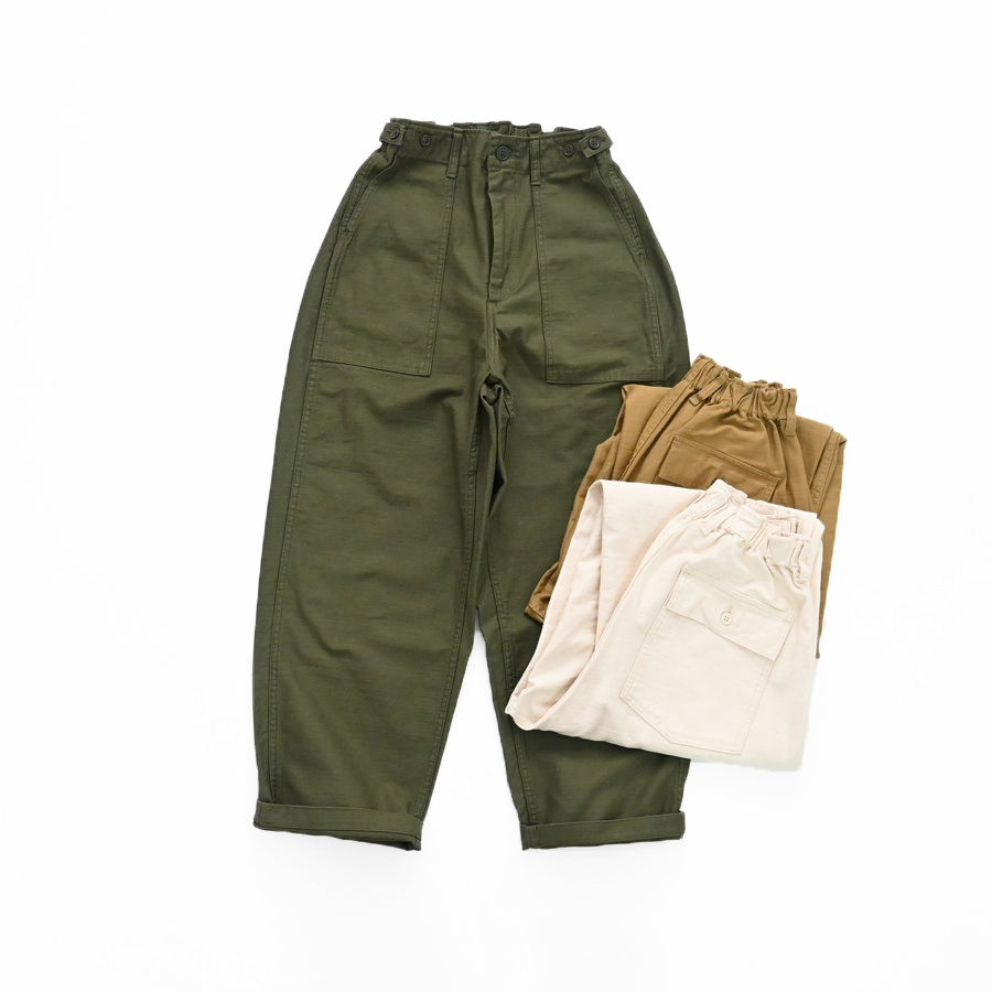 ORDINARY FITS(オーディナリーフィッツ） JAMES FATIGUE BACK SATIN