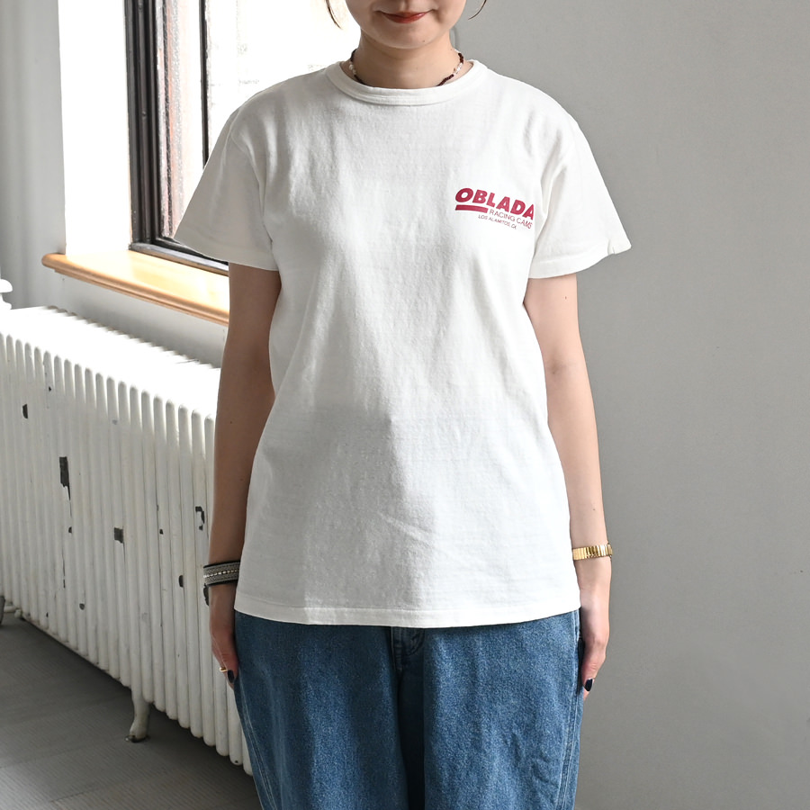 24SS Oblada オブラダ　レーシングTシャツ Oblada(オブラダ) Racing T-shirt