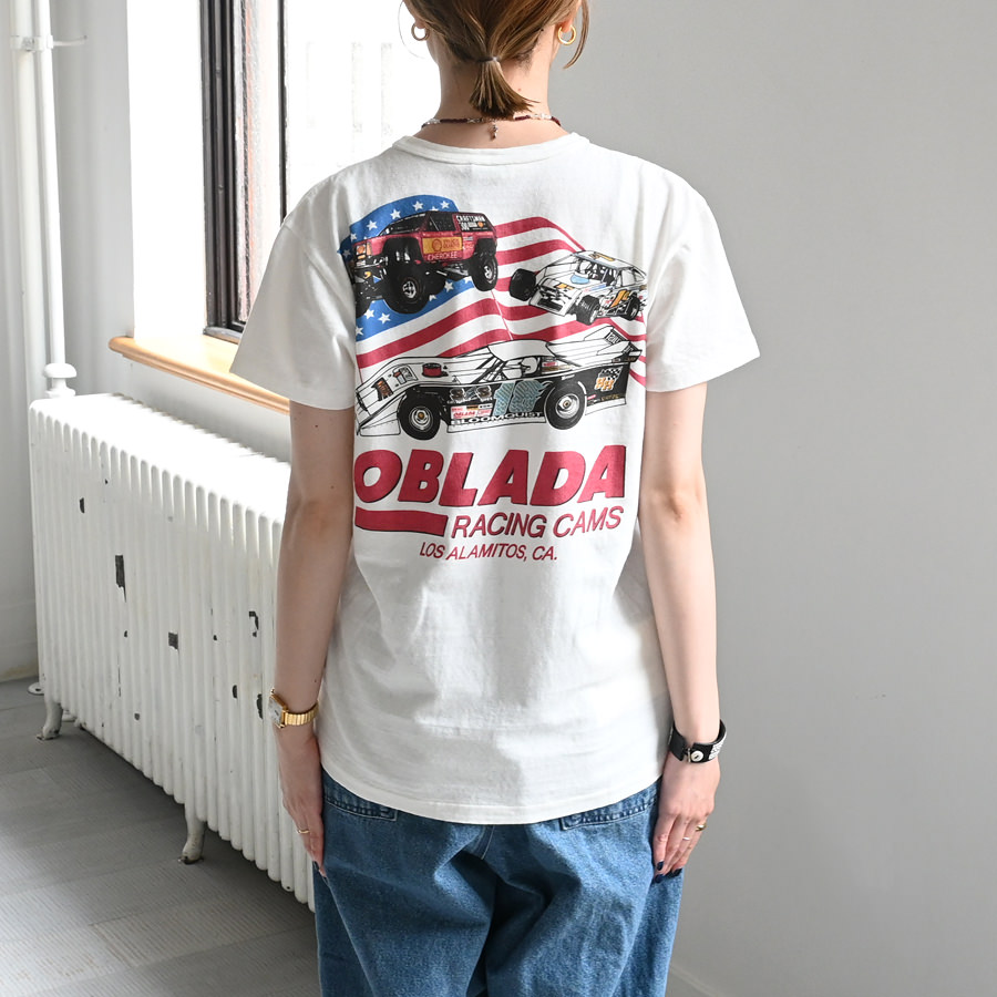 24SS Oblada オブラダ　レーシングTシャツ Oblada(オブラダ) Racing T-shirt
