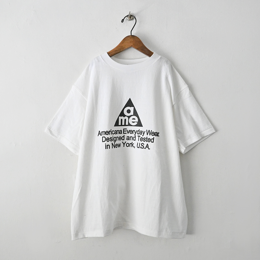 【新品】Americana アメリカーナ　ロゴTシャツ　半袖　グレー 楽天市場】americana アメリカーナ（柄ロゴ）（Tシャツ