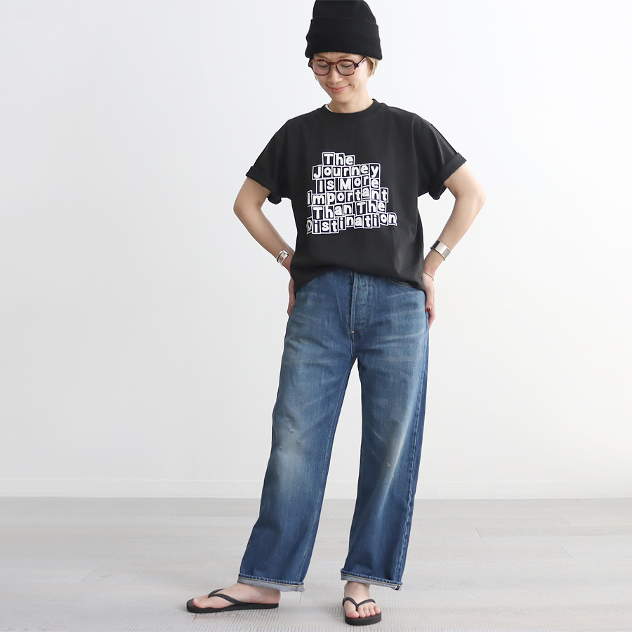 FUNG. (ファング) Basic Tee - Journey (ブロックロゴ)