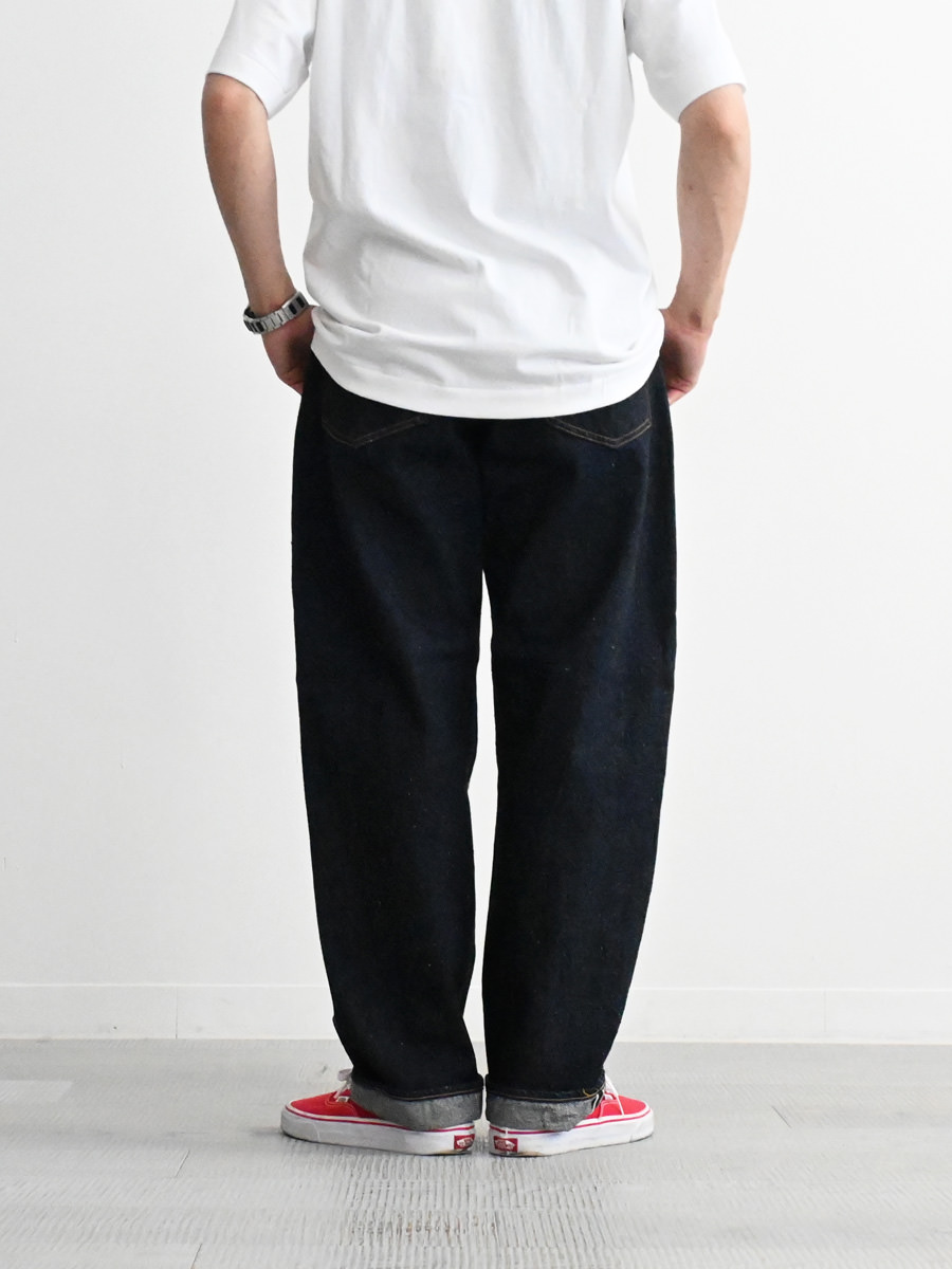 KAPTAIN SUNSHINE 5P Zipper Front Denim Pants
