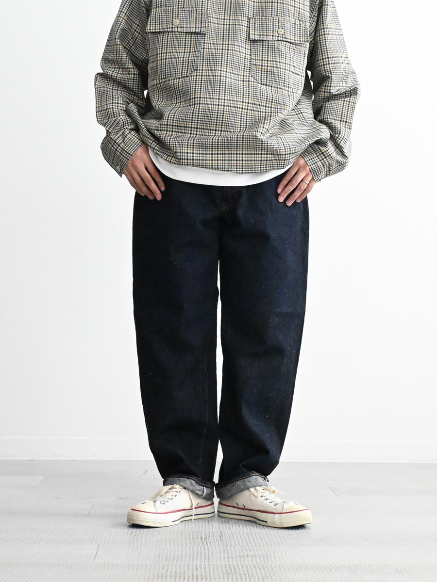 KAPTAIN SUNSHINE 5P Zipper Front Denim Pants