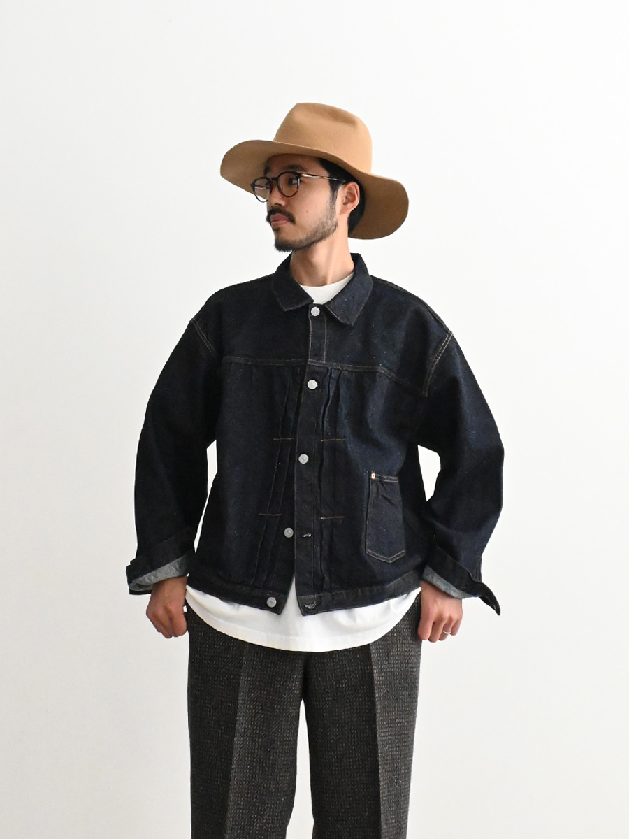 KAPTAIN SUNSHINE Denim Tracker 1P Jacket