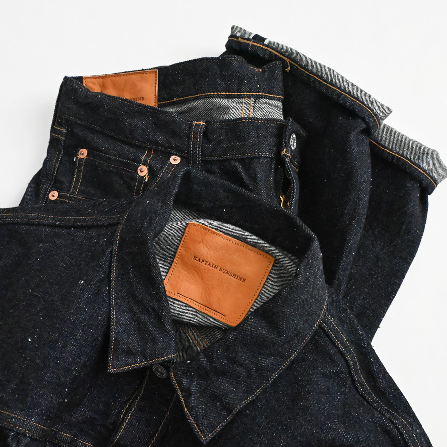 KAPTAIN SUNSHINE 5P Zipper Front Denim Pants KAPTAIN SUNSHINE 5P Zipper Front Denim Pants