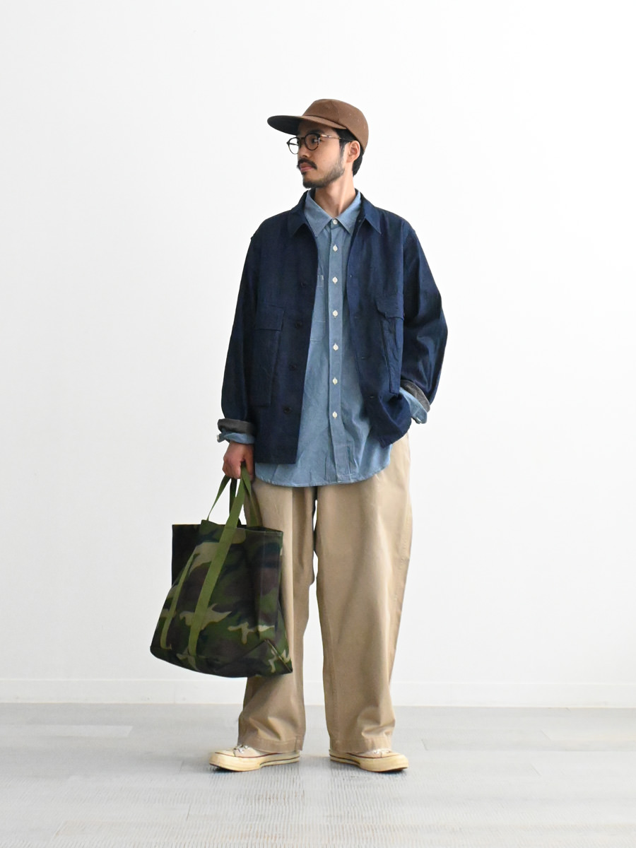 ENGINEERED GARMENTS(エンジニアードガーメンツ) WORK SHIRT - 4.5OZ