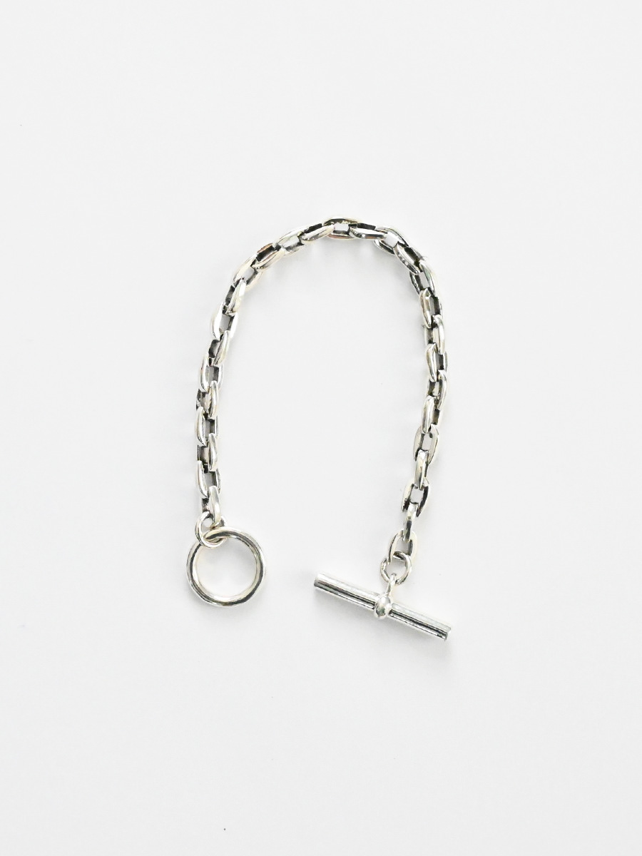 GENERAL(ジェネラル) 925 SILVER T-BAR BRACELET #GEN-051