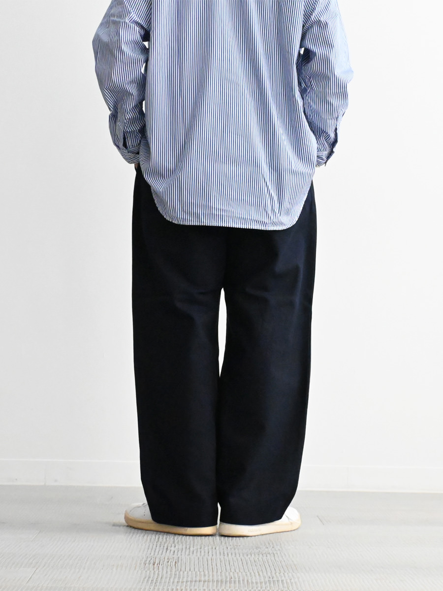 YAECA (ヤエカ) CHINO CLOTH PANTS TWO TUCK STRAIGHT (15606)