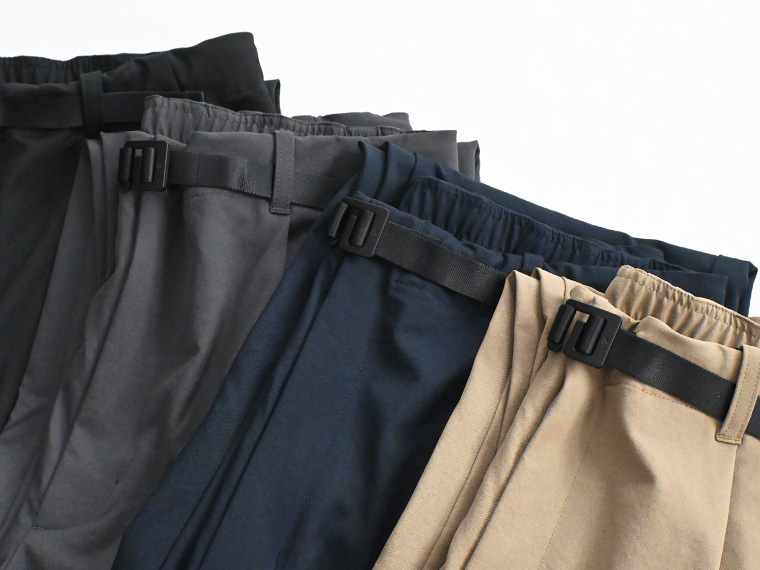 ゴールドウィンメンズ ワンタックテーパードストレッチパンツ ネイビー 公式】ワンタックテーパードストレッチパンツ（ユニセックス